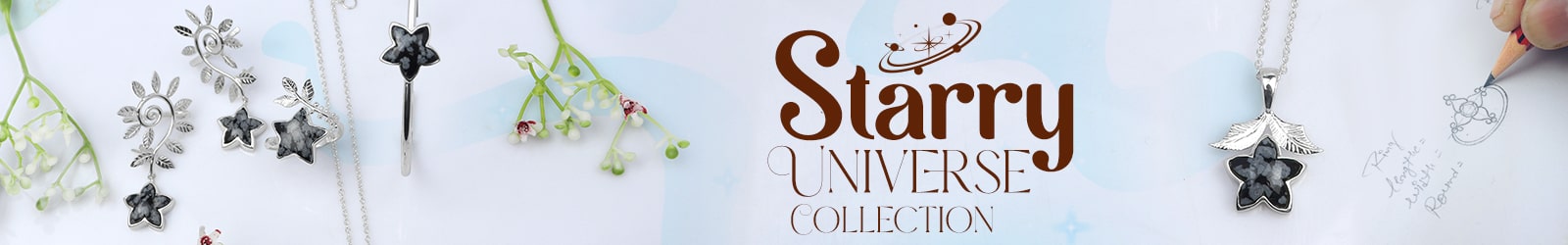Starry Universe Jewelry Collection Starry Universe Jewelry Collection