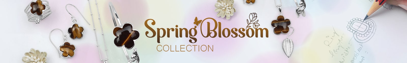 Spring Blossom Jewelry Collection Spring Blossom Jewelry Collection