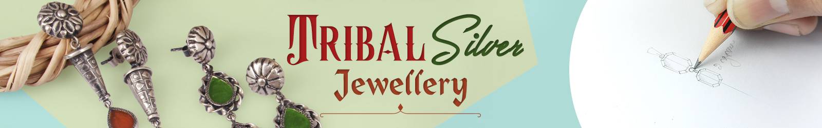 Tribal silver jewelry maker in India