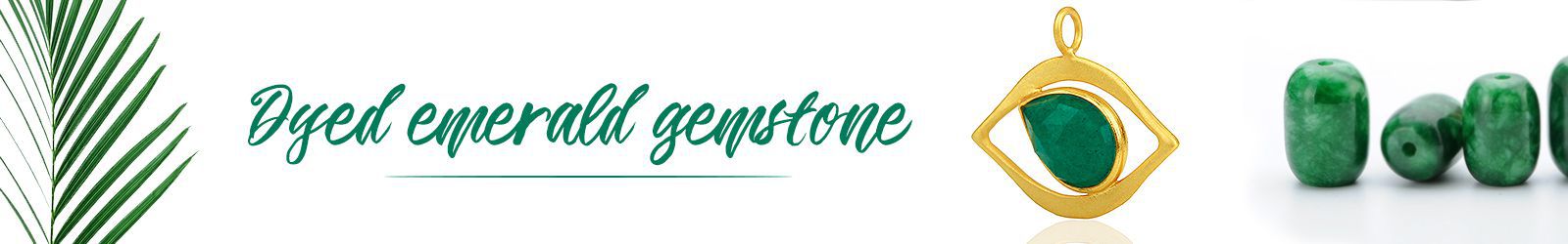 Silver Dyed Emerald Jewelry Wholesale Supplier Silver Dyed Emerald Jewelry Wholesale Supplier