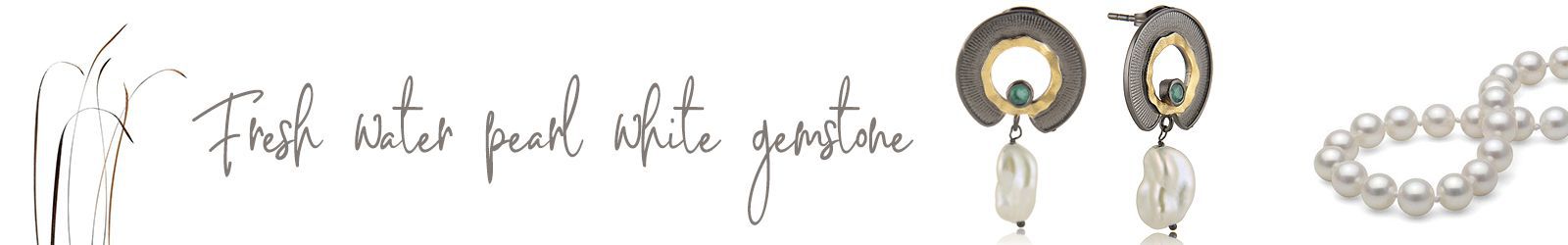 Silver Fresh Water Pearl White Jewelry Wholesale Supplier