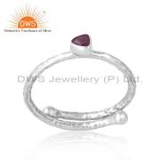 Shine Bright With July's Radiant Ruby Birthstone Ring!