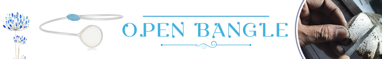 Silver open bangle manufacturer in Jaipur Silver open bangle manufacturer in Jaipur