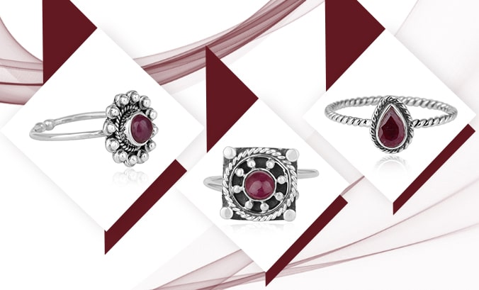 July Birthstone Jewelry