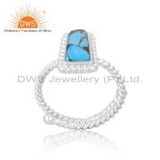 Mojave Copper Turquoise Ring: Vibrant Beauty