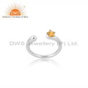 Shine Bright With This Gold-Plated Star Ring!